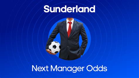 next sunderland manager odds